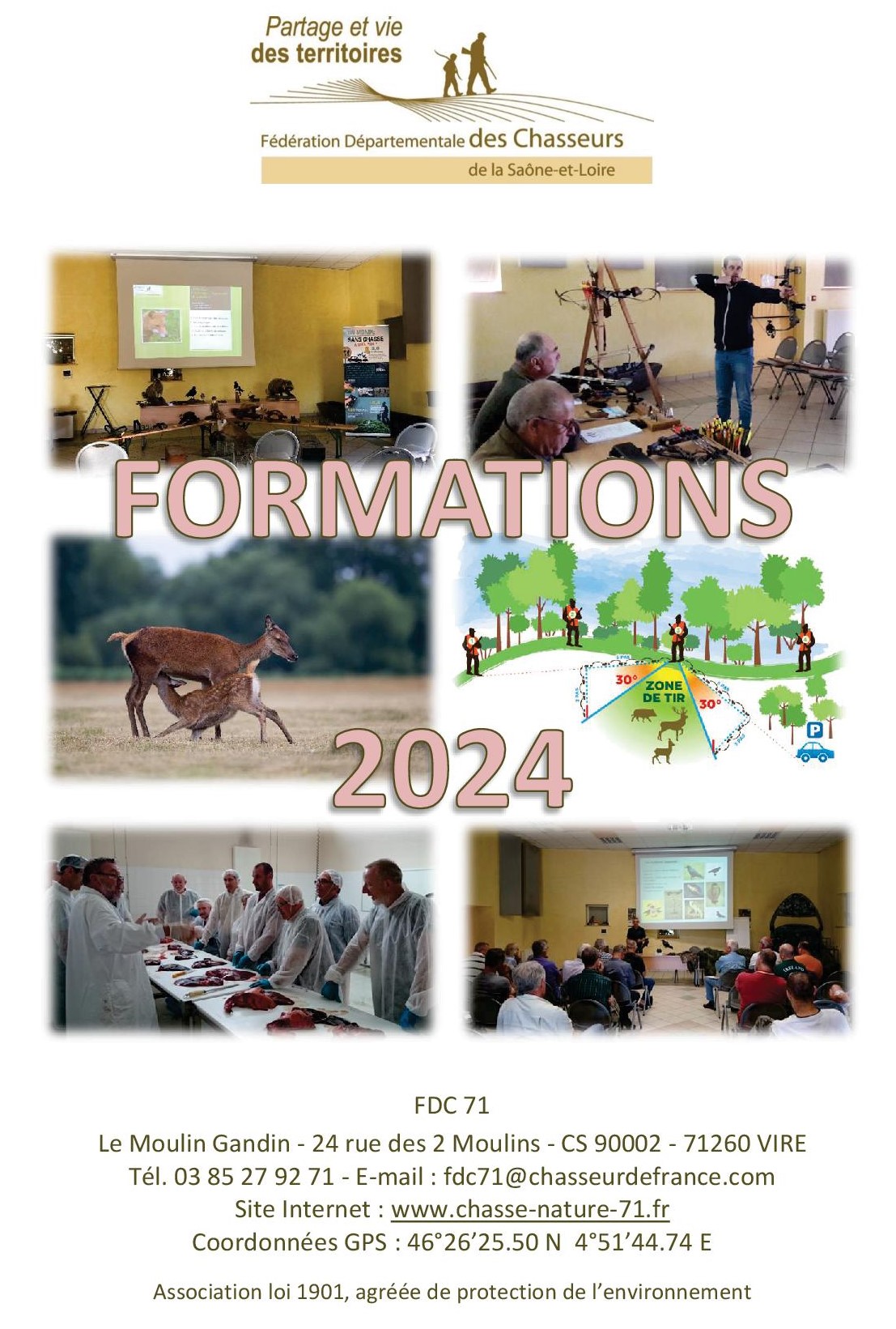 Formations cynégétiques 2024 : informations et inscriptions - Fédération  Départementale des Chasseurs de l'Isère